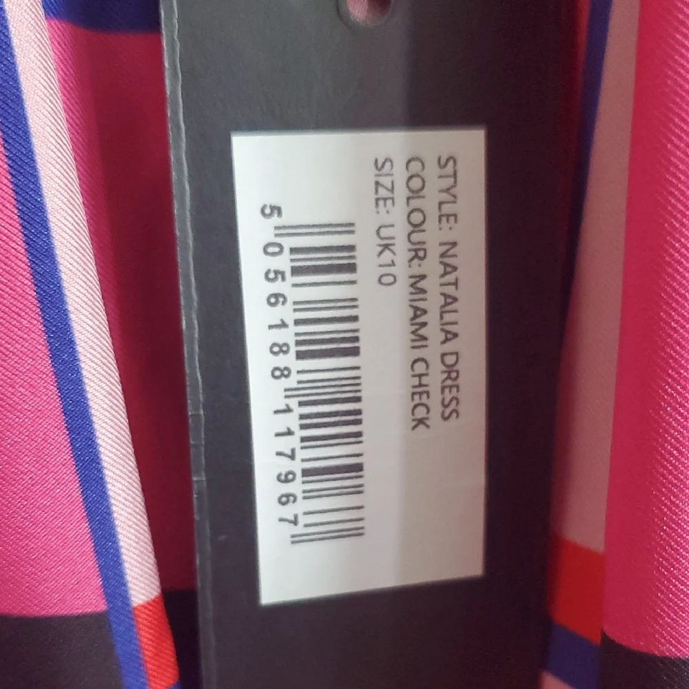 Paper Londo. Brand Chic Striped Maxi Dress in Pink and Blue - Picture 3 of 9